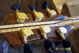 Kronbauer Brazilian Rosewood/Maple/Mahogany/Ebony Neck and Headstock Veneer